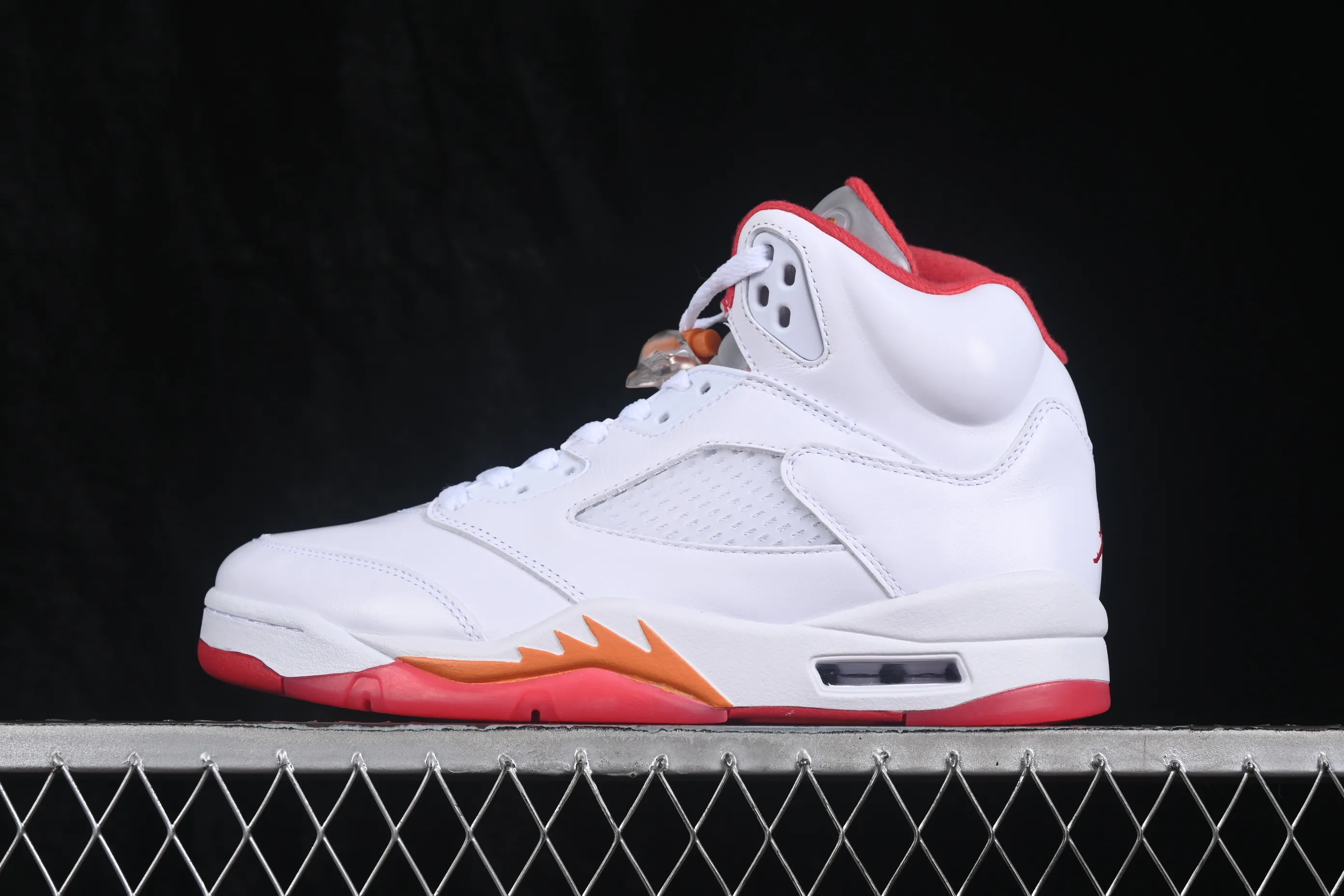 All categories Air Jordan Jordan series basketball shoes Air Jordan 5 Air Jordan 5 Retro "Sunset" AJ5 Joe 5 white orange red IV5678-102
